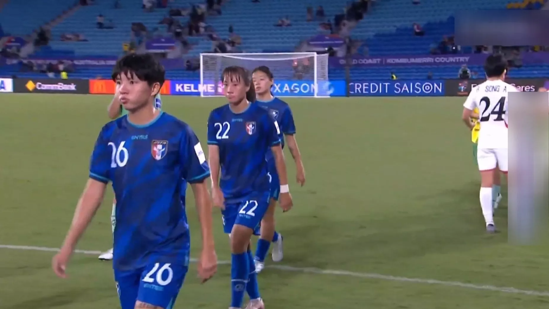 亞洲盃女足台灣輸北韓 仍有機會爭奪世界盃門票